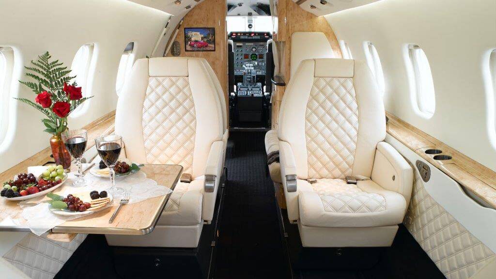 Mid-size Private Jet - Lear 60: Interior | VelocityJets